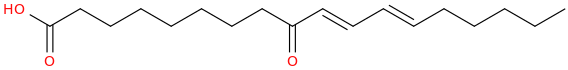 10,12 octadecadienoic acid, 9 oxo , (10e,12e) 